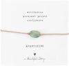 A Beautiful Story Armbanden Gemstone Card Aventurine Gold Colored Bracelet Goudkleurig online kopen