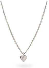 24Kae Kettingen Collier met hart 925 Sterling zilver gerhodineerd 32407S Zilverkleurig online kopen