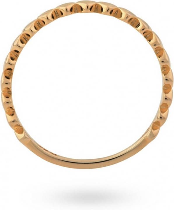 24Kae Ringen Ring met hartjes 925 Sterling zilver geelgoud verguld 12418Y Goudkleurig online kopen