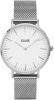 CLUSE Horloges La Boheme Mesh Silver Colored Zilverkleurig online kopen