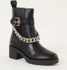 Guess Parsle biker boot met gesp detail online kopen