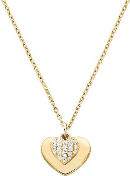 Michael Kors zilveren ketting Love goudkleurig MKC1120AN710 online kopen