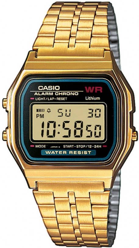 Casio Horloges Vintage Iconic A159WGEA 1EF Goudkleurig online kopen