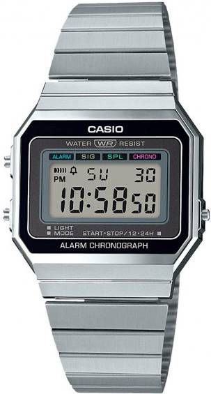 Casio Horloges Vintage Iconic A700WE 1AEF Zilverkleurig online kopen