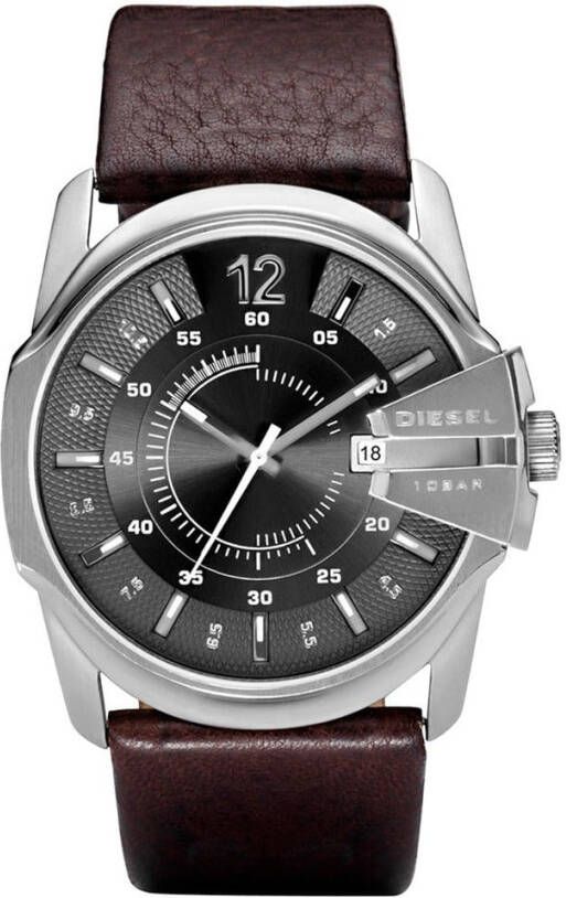 Diesel horloge DZ1206 Master Chief Zilver online kopen