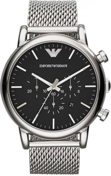 Emporio Armani Ar1808 Horloge , Grijs, Heren online kopen