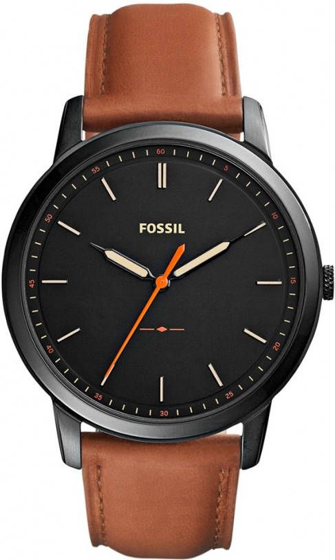 Fossil Horloges The Minimalist 3H FS5305 Bruin online kopen