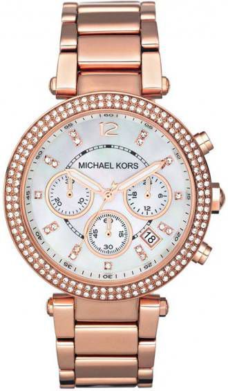 Michael Kors Horloges Parker MK5491 Ros&#233, goudkleurig online kopen