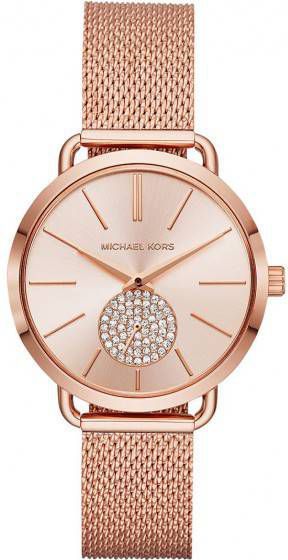 Michael Kors Horloges Portia MK3845 Ros&#233, goudkleurig online kopen