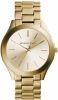 Michael Kors Horloges Slim Runway MK3179 Goudkleurig online kopen