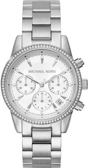 Michael Kors Horloges Ritz MK6428 Zilverkleurig online kopen