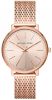 Michael Kors MK4340 Pyper Horloge met meshband in rose gold Goud online kopen