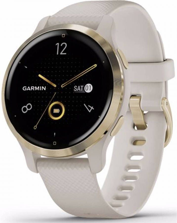 Garmin Venu 2S light gold rvs bezel smartwatch 010 02429 11 online kopen