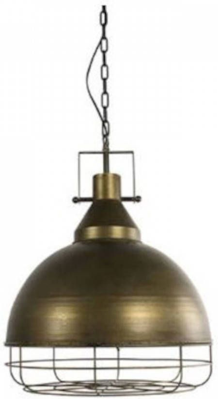 Countryfield Moderne brons ''Kamillo'' pendant lamp E27 S L31xB31xH45 cm online kopen