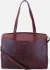 LouLou Essentiels Classy Croc Laptop Schoudertas 13" Cacao online kopen