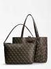 Guess Eco Brenton Tote Bag , Bruin, Dames online kopen