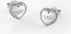 Guess Oorbellen Earrings Fine Heart JUBE01427JWRHT Zilverkleurig online kopen