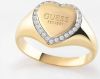 Guess Ringen Ring Fine Heart JUBR01430JWYG Goudkleurig online kopen