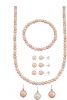 KLiNGEL 8 delige sieradenset van schelpparels Roze online kopen