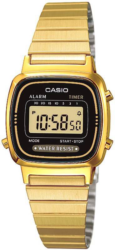 Casio Horloges Vintage Mini LA670WEGA 1EF Goudkleurig online kopen