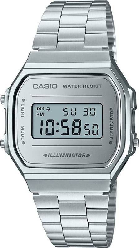 Casio Horloges Vintage Iconic A168WEM 7EF Zilverkleurig online kopen