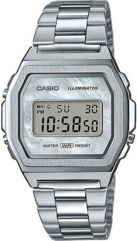 Casio Horloges Vintage Iconic A1000D 7EF Grijs online kopen