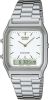 Casio Horloges Vintage Edgy AQ 230A 7DMQYES Zilverkleurig online kopen
