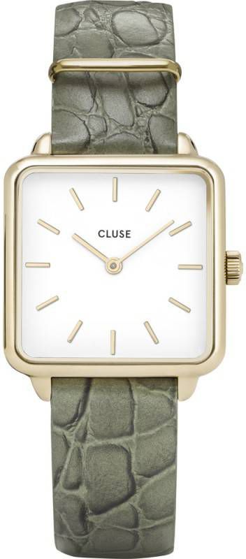 CLUSE La T&#xE9;tragone horloge van roestvrijstaal CW0101207016 online kopen