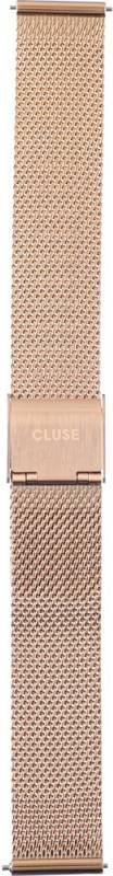 Cluse Horlogebandjes Strap Mesh 16 mm Rose Gold Ros&#233, goudkleurig online kopen