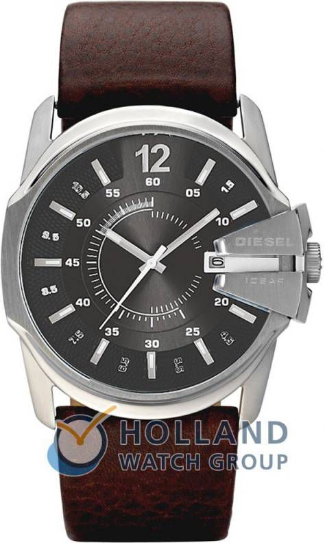 Diesel horloge DZ1206 Master Chief Zilver online kopen