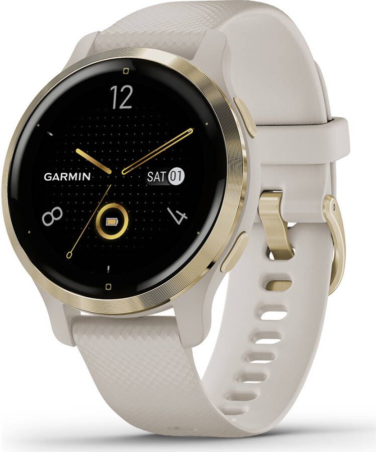 Garmin Venu 2S light gold rvs bezel smartwatch 010 02429 11 online kopen