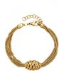 AMY VERMONT Armband van echt zilver Geelgoudkleur online kopen