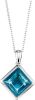 AMY VERMONT Hanger met ketting met kristal Zilverkleur online kopen
