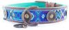 DWAM Halsband Boho Juan Blauw&Turquoise Hondenhalsband 49 59x4.0 cm online kopen