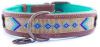 DWAM Halsband Indi Moon Goud&Turquoise Hondenhalsband 57 67x4 cm online kopen