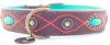 DWAM Halsband Joplin Bruin&Turquoise&Oranje Hondenhalsband 41 51x4 cm online kopen