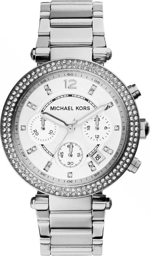 Michael Kors Horloges Parker MK5353 Zilverkleurig online kopen