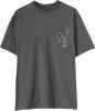 Axel Arigato Chain T shirt van biologisch katoen met borduring online kopen