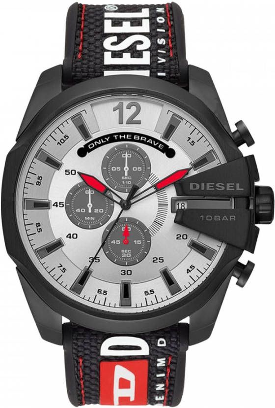 Diesel Time Frames Dz4512 Horloge , Zwart, Heren online kopen