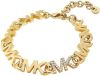 Michael Kors Premium schakelarmband verguld MKJ7953710 online kopen