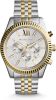 Michael Kors horloge MK8344 Lexington Zilver, goud online kopen