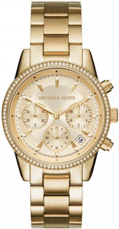 Michael Kors Horloges Ritz MK6356 Goudkleurig online kopen