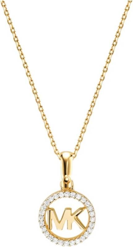 Michael Kors zilveren ketting Custom goudkleurig MKC1108AN710 online kopen