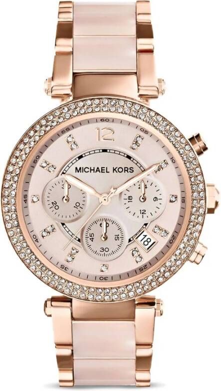 Michael Kors Horloges Parker MK5896 Ros&#233, goudkleurig online kopen