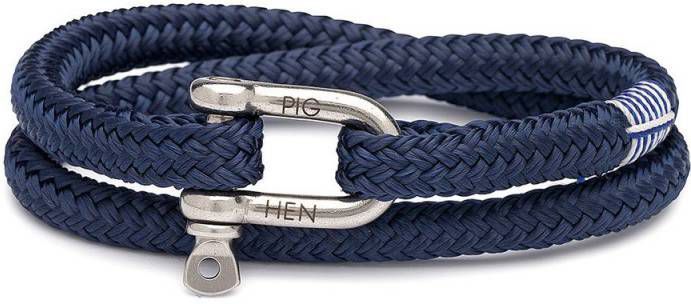 Pig en Hen Salty Steve Navy Silver Accessoires sieraden online kopen