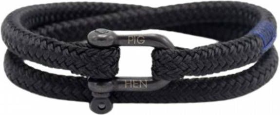 Pig and Hen-Armbanden-Salty Steve 20 cm-Zwart online kopen