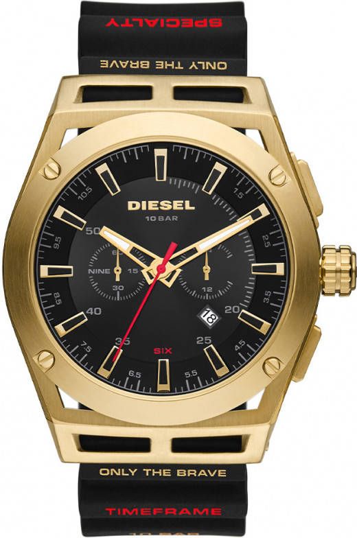 Diesel Horloges Timeframe DZ4546 Zwart online kopen