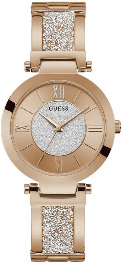 Guess Horloges Watch Aurora W1288L3 Ros&#233, goudkleurig online kopen