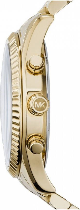 Michael Kors MK8286 Lexington Armbandhorloge in goud Zwart online kopen