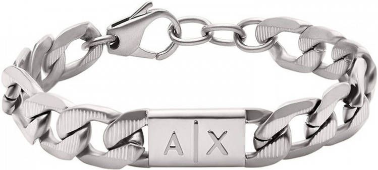 Armani Exchange armband AXG0077040 Classic zilverkleurig online kopen
